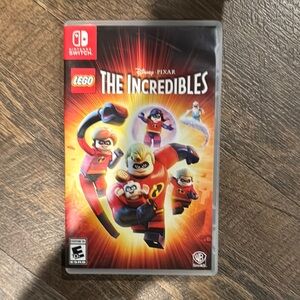 Nintendo Red and Black LEGO The Incredibles Game for Switch